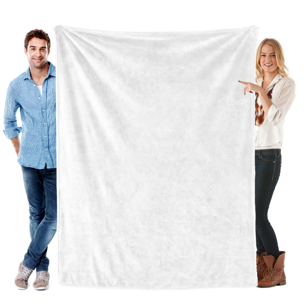 Custom flannel fleece blankets with 11 available sizes, the flannel fleece custom blankets with the most complete size range