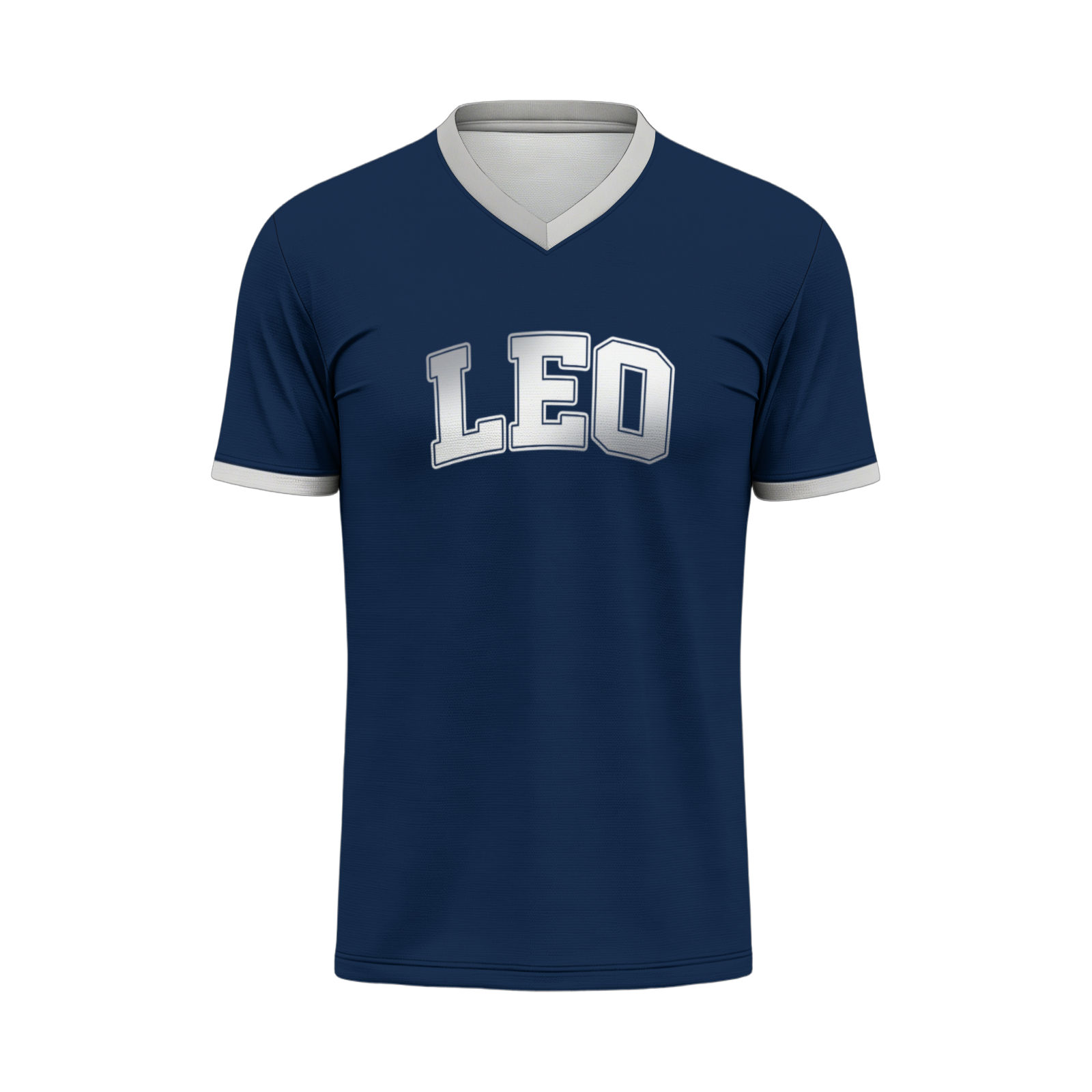 Camiseta de fútbol de cuello en V para hombre