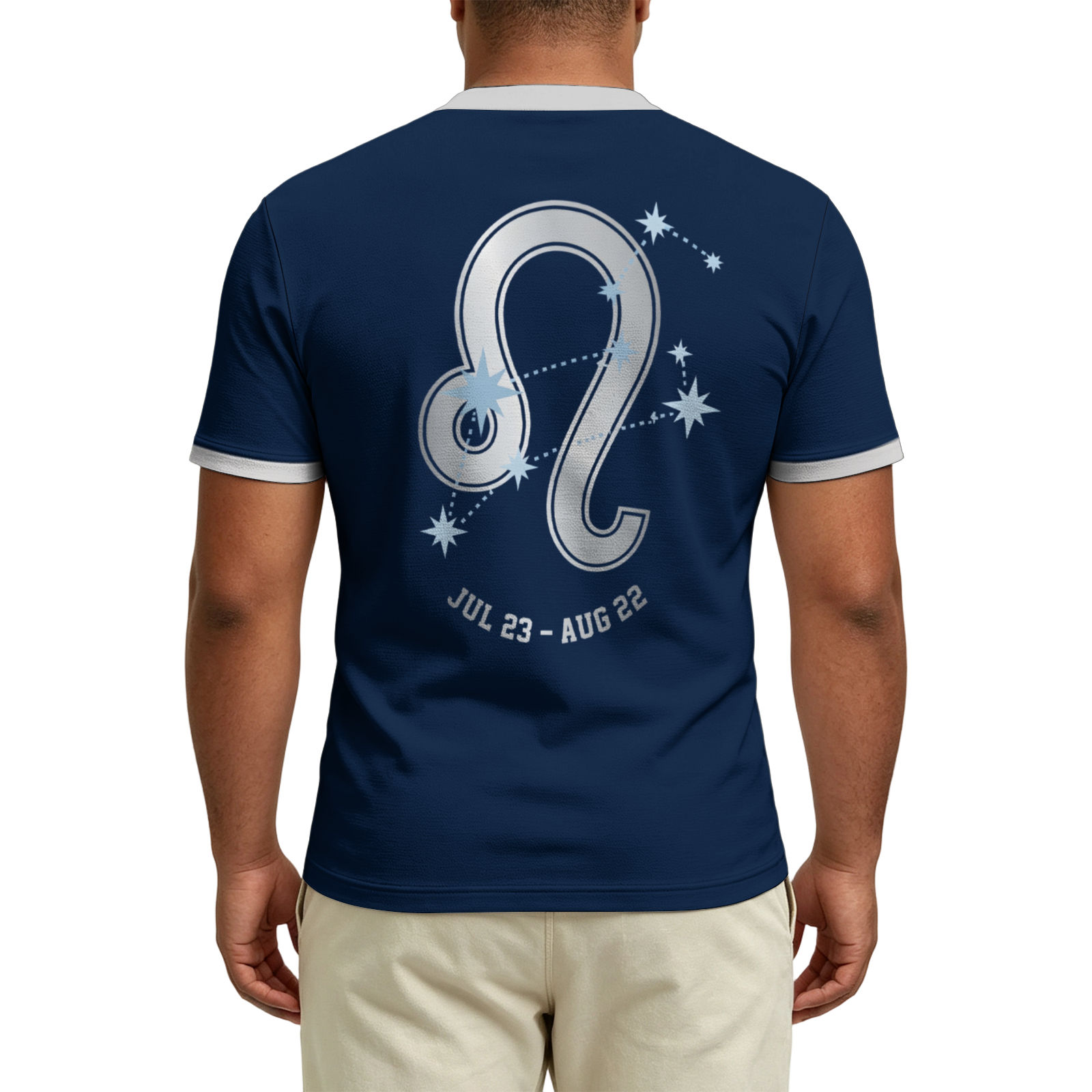 Camiseta de fútbol de cuello en V para hombre