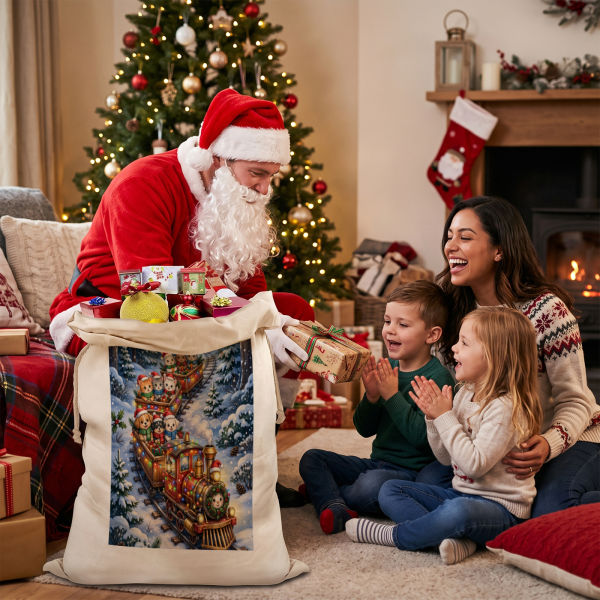 sacchetto regalo di Natale