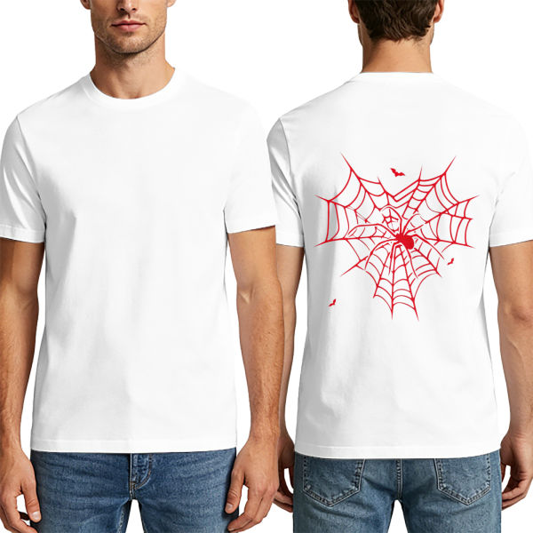 Mexican Dacron-cotton Short-Sleeve T-Shirt (Back Heat Transfer Print, Domestic Shipping, Shipping Label Upload Required)