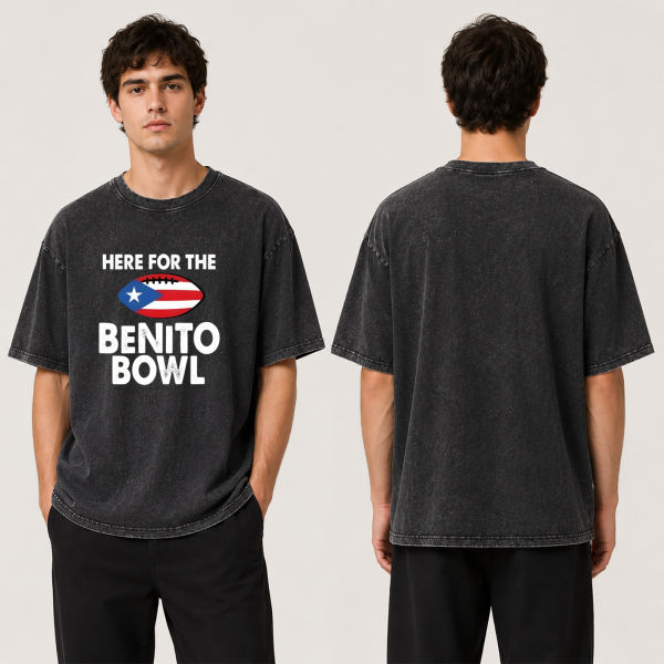 Washed T-Shirt Shipped from the US - Front Side (New York Warehouse 2)